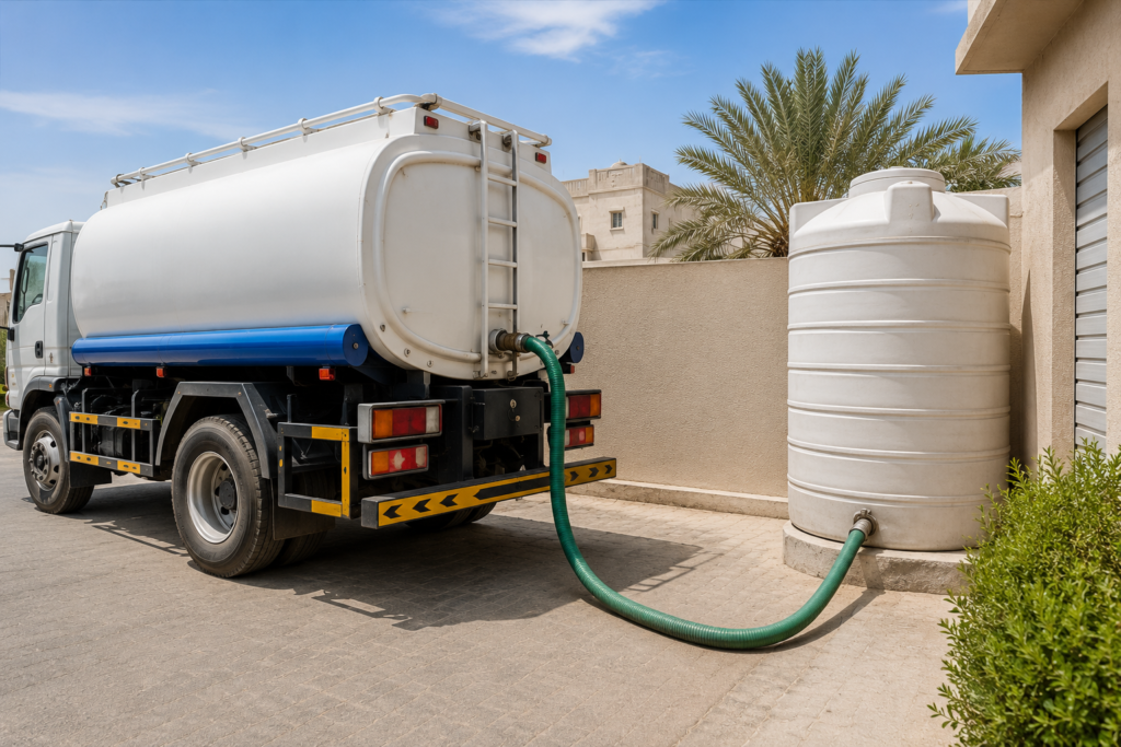 Watertanker Rifilling Wayatmaajeddah.com 1024x683